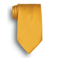 Athletic Gold Polyester Satin Tie